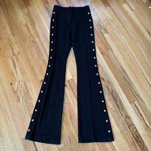 Veronica Beard Flared Buttons Trousers - Size 0